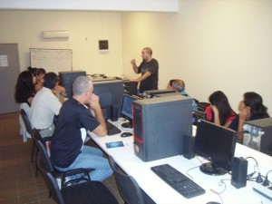 enseñanza y acceso informático