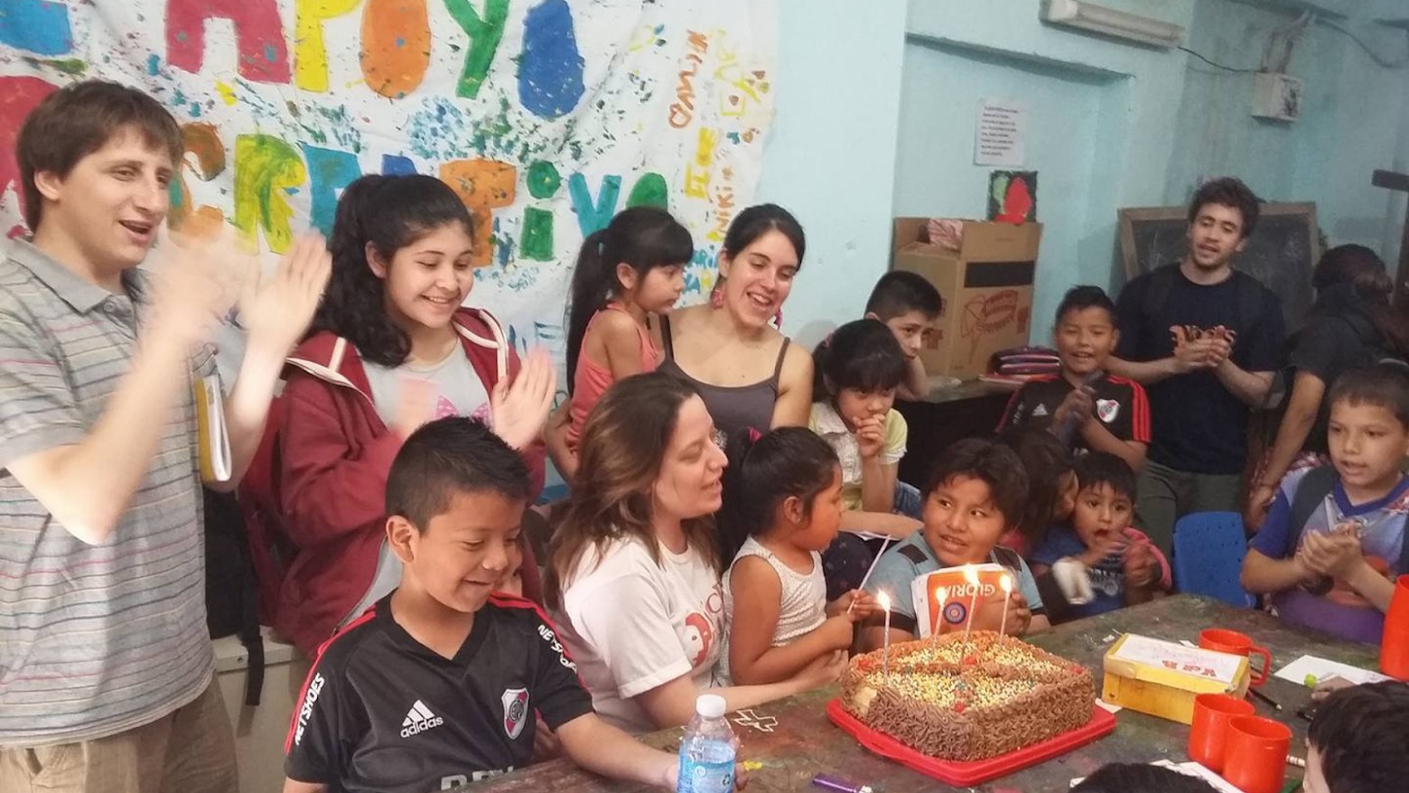 Festejos y cumpleaños comunitarios en Voces de Barro