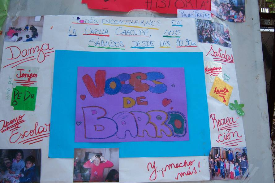 Todo esto pasó en VdB durante el Mes de Octubre en el Barrio Carlos Mugica (ex Villa 31)