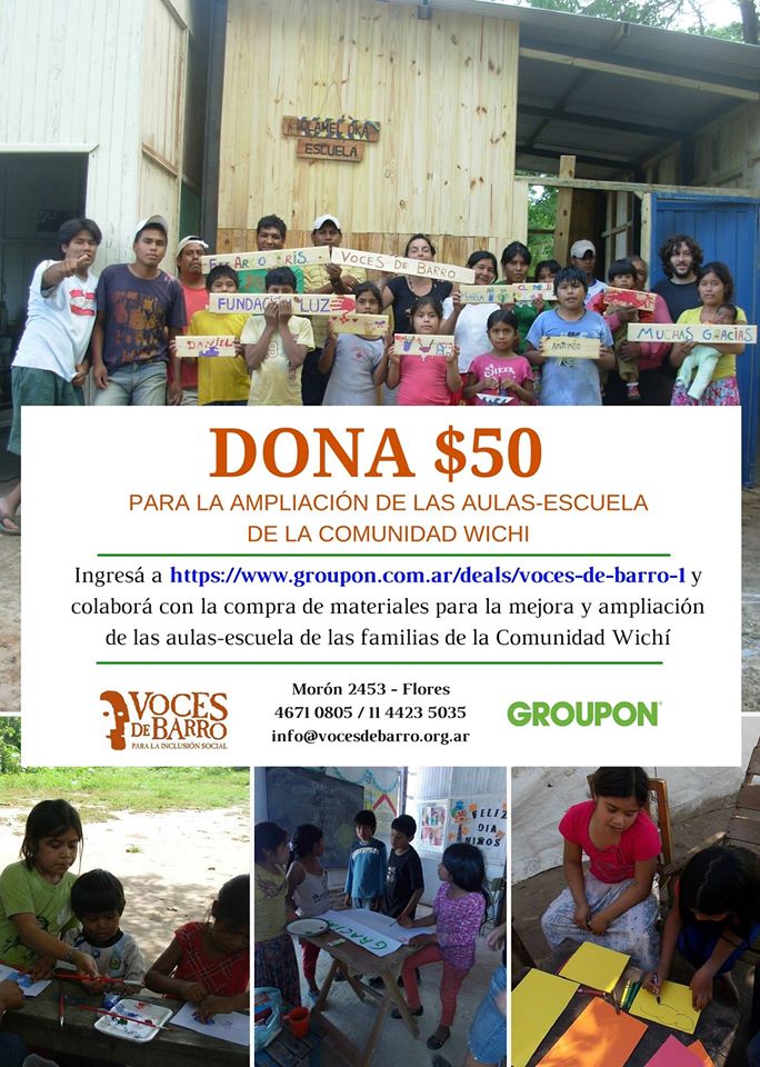 Campaña Solidaria con GROUPON